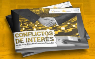Informe de Conflictos de Interés en la Asamblea Nacional del Ecuador – Tercera Edición